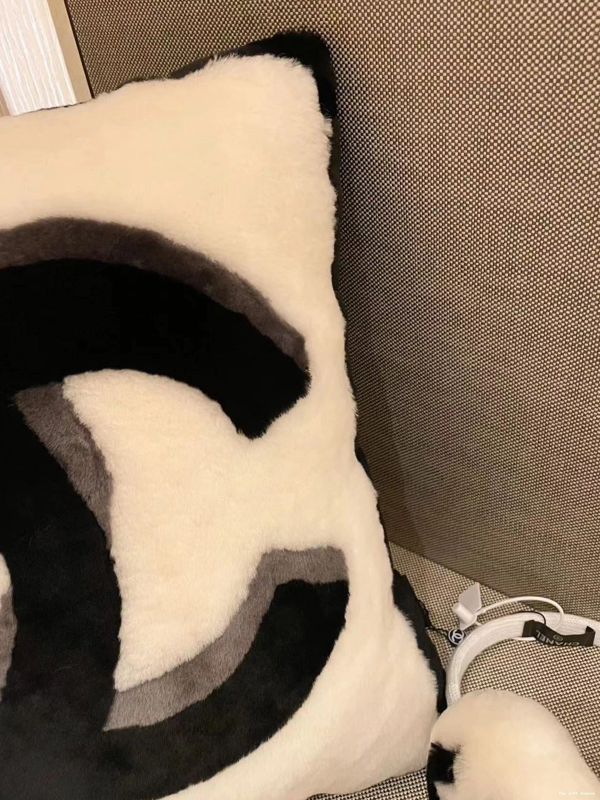 THROW PILLOW COCO SHEARLING 0715